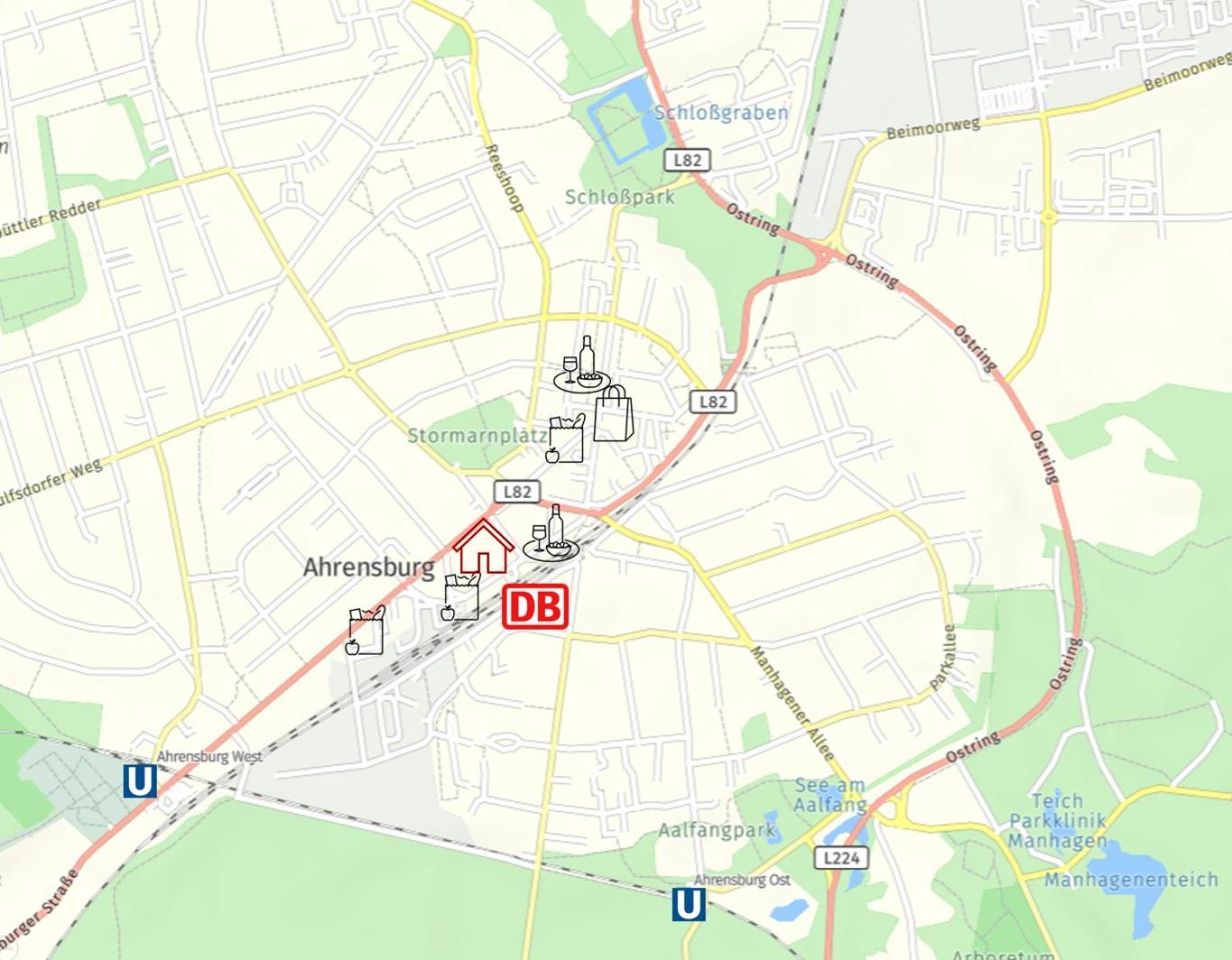 Have-A-Nice-Stay - Nahe Bahnhof - 20 Minuten Nach Hamburg - Trotzdem Ruhig Gelegen - 6 Minuten Zu Fuss Ins Zentrum Ahrensburg - Modern Eingerichtet Extérieur photo